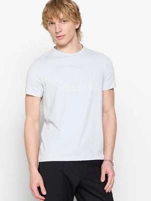 T-shirt z nadrukiem Karl Lagerfeld