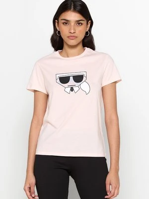 T-shirt z nadrukiem Karl Lagerfeld