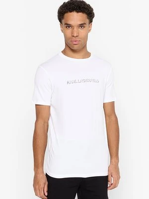 T-shirt z nadrukiem Karl Lagerfeld