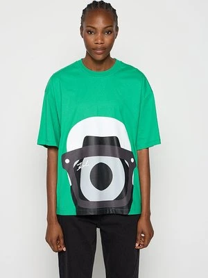 T-shirt z nadrukiem Karl Lagerfeld