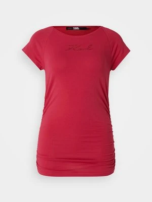 T-shirt z nadrukiem Karl Lagerfeld