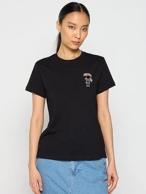 T-shirt z nadrukiem Karl Lagerfeld