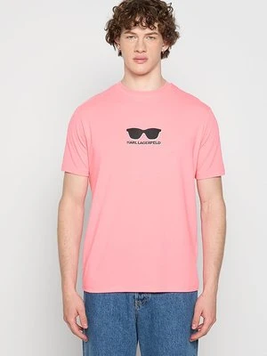 T-shirt z nadrukiem Karl Lagerfeld