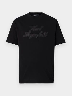 T-shirt z nadrukiem Karl Lagerfeld