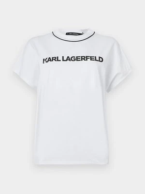 T-shirt z nadrukiem Karl Lagerfeld