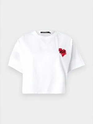 T-shirt z nadrukiem Karl Lagerfeld