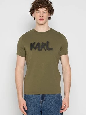 Zdjęcie produktu T-shirt z nadrukiem Karl Lagerfeld
