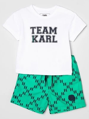 T-shirt z nadrukiem Karl Lagerfeld