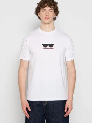 T-shirt z nadrukiem Karl Lagerfeld