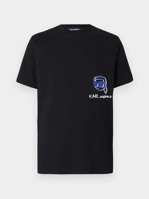 T-shirt z nadrukiem Karl Lagerfeld