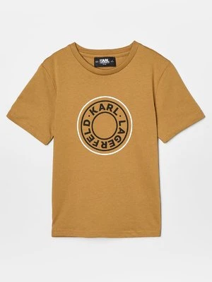 T-shirt z nadrukiem Karl Lagerfeld