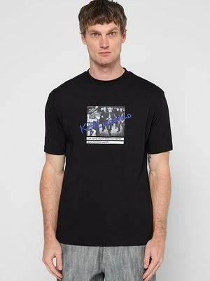 T-shirt z nadrukiem Karl Lagerfeld