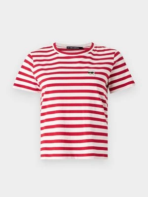 T-shirt z nadrukiem Karl Lagerfeld