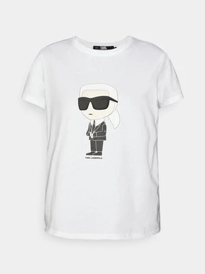 T-shirt z nadrukiem Karl Lagerfeld