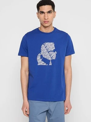 T-shirt z nadrukiem Karl Lagerfeld
