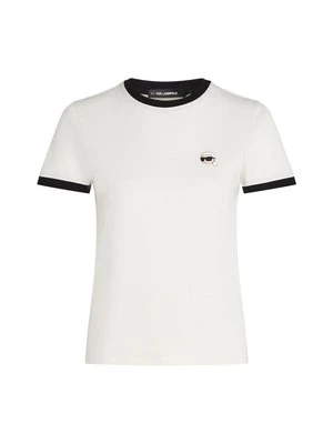 T-shirt z nadrukiem Karl Lagerfeld