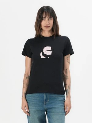 Zdjęcie produktu T-shirt z nadrukiem Karl Lagerfeld