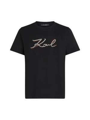 T-shirt z nadrukiem Karl Lagerfeld
