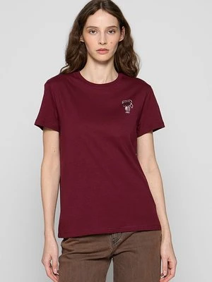 T-shirt z nadrukiem Karl Lagerfeld