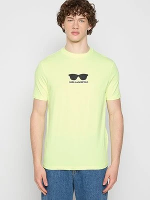 T-shirt z nadrukiem Karl Lagerfeld