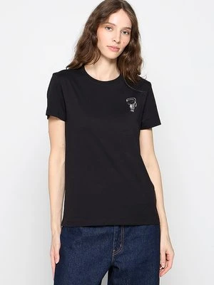 T-shirt z nadrukiem Karl Lagerfeld
