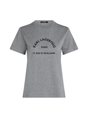 T-shirt z nadrukiem Karl Lagerfeld
