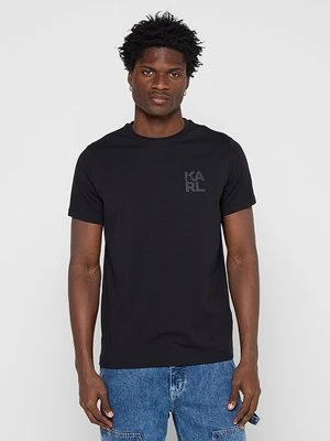 T-shirt z nadrukiem Karl Lagerfeld