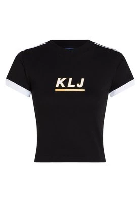 T-shirt z nadrukiem Karl Lagerfeld Jeans