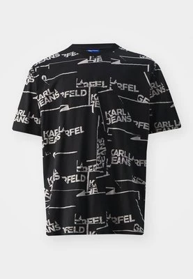 T-shirt z nadrukiem Karl Lagerfeld Jeans