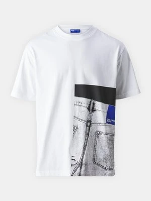 T-shirt z nadrukiem Karl Lagerfeld Jeans