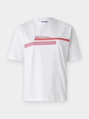 T-shirt z nadrukiem Karl Lagerfeld Jeans
