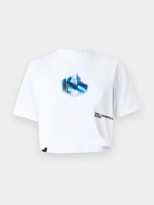 T-shirt z nadrukiem Karl Lagerfeld Jeans