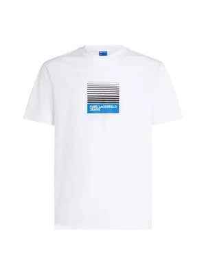 T-shirt z nadrukiem Karl Lagerfeld Jeans