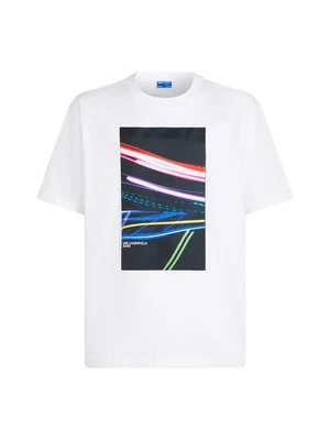 T-shirt z nadrukiem Karl Lagerfeld Jeans