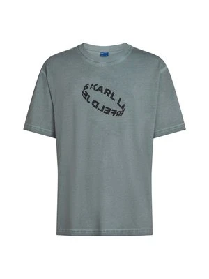 T-shirt z nadrukiem Karl Lagerfeld Jeans