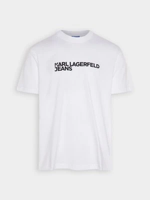 T-shirt z nadrukiem Karl Lagerfeld Jeans