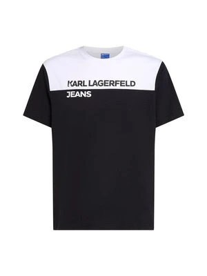 T-shirt z nadrukiem Karl Lagerfeld Jeans