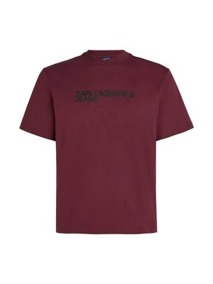 T-shirt z nadrukiem Karl Lagerfeld Jeans