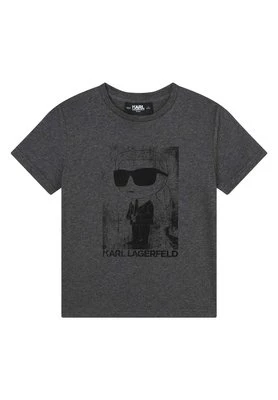 T-shirt z nadrukiem KARL LAGERFELD KIDS