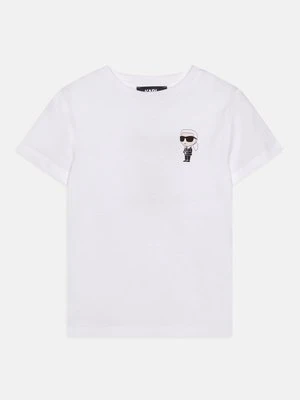 Zdjęcie produktu T-shirt z nadrukiem KARL LAGERFELD KIDS