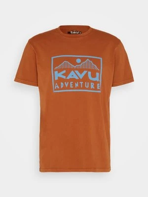 T-shirt z nadrukiem KAVU