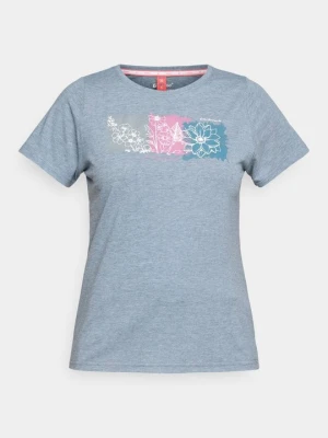 T-shirt z nadrukiem Killtec niebieski