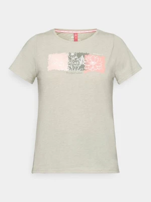 T-shirt z nadrukiem Killtec oliwkowy