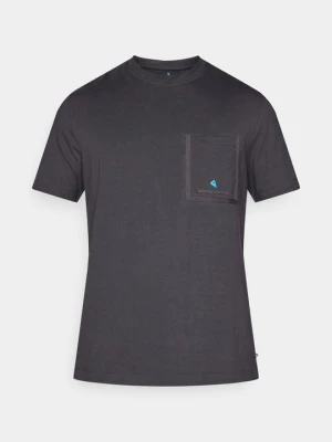 T-shirt z nadrukiem Klättermusen czarny