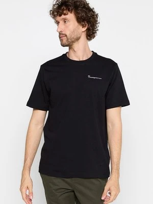 T-shirt z nadrukiem KnowledgeCotton Apparel