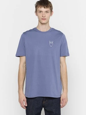T-shirt z nadrukiem KnowledgeCotton Apparel