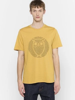 T-shirt z nadrukiem KnowledgeCotton Apparel