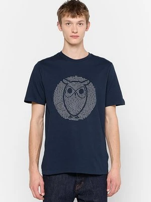 T-shirt z nadrukiem KnowledgeCotton Apparel