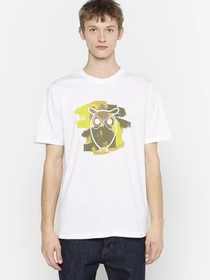 T-shirt z nadrukiem KnowledgeCotton Apparel