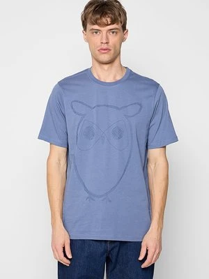 T-shirt z nadrukiem KnowledgeCotton Apparel